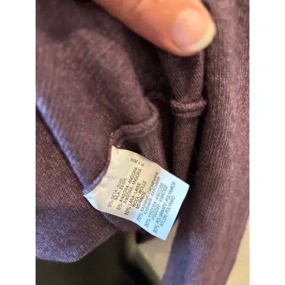 Tricobel Pullover Sweater Silk / Angora / Cashmere blend Womens Size Large - Picture 7 of 7